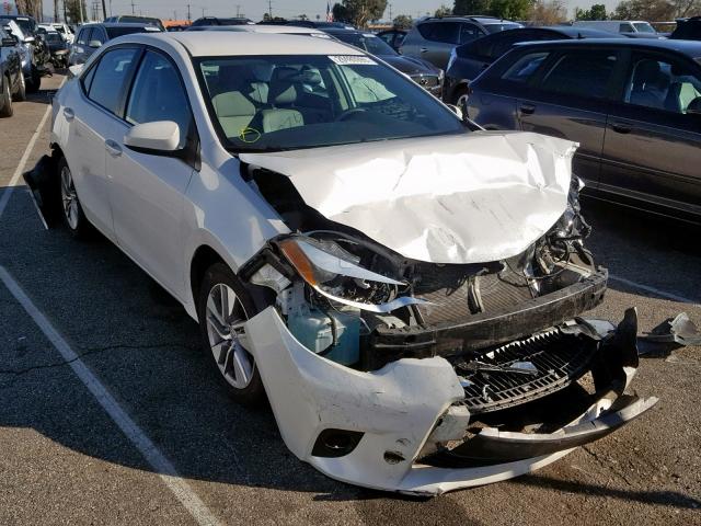 5YFBPRHE1EP127572 - 2014 TOYOTA COROLLA EC 白色 照片 1
