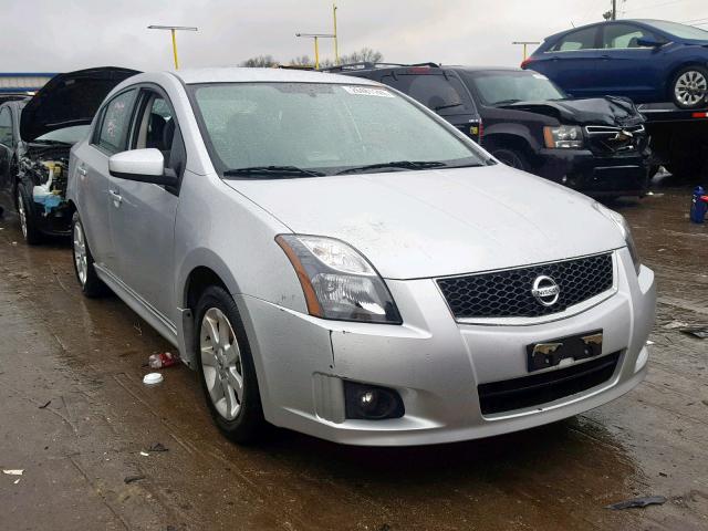 3N1AB6AP0CL624078 - 2012 NISSAN SENTRA 2.0 SILVER photo 1