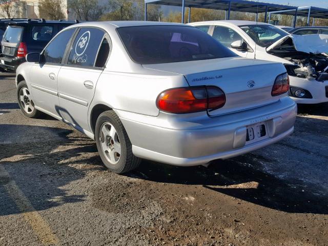 1G1NE52J63M616754 - 2003 CHEVROLET MALIBU LS ვერცხლისფერი ფოტო 3