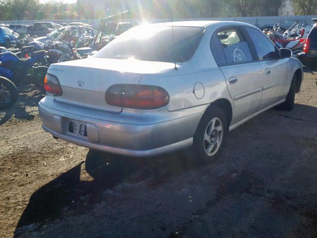 1G1NE52J63M616754 - 2003 CHEVROLET MALIBU LS ვერცხლისფერი ფოტო 4