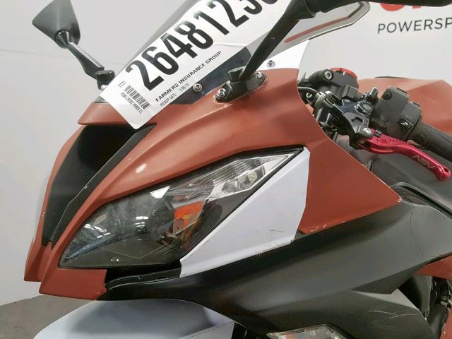 JKBZXJE16DA006420 - 2013 KAWASAKI ZX636 E BROWN photo 10