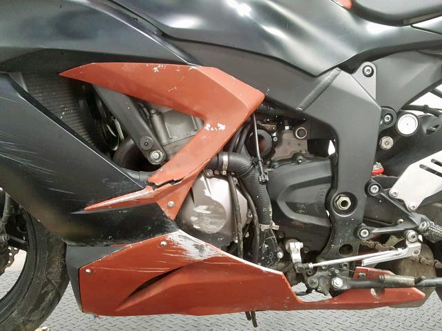 JKBZXJE16DA006420 - 2013 KAWASAKI ZX636 E BROWN photo 6