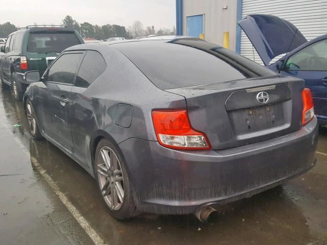 JTKJF5C79C3024088 - 2012 TOYOTA SCION TC ნაცრისფერი ფოტო 3