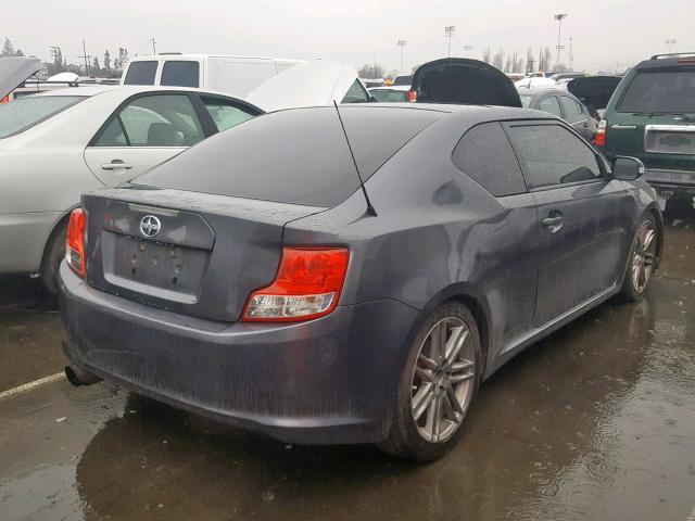 JTKJF5C79C3024088 - 2012 TOYOTA SCION TC ნაცრისფერი ფოტო 4