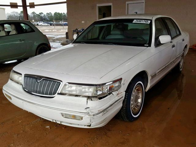 2MELM75W0VX732398 - 1997 MERCURY GRAND MARQ WHITE photo 2