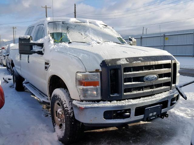 1FTWW31R08EB33010 - 2008 FORD F350 SRW S WHITE photo 1