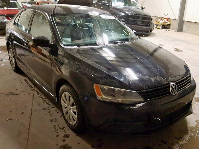 3VW1K7AJ7DM453207 - 2013 VOLKSWAGEN JETTA BASE Սև լուսանկար 1