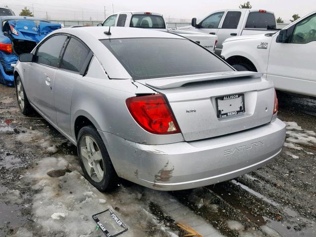 1G8AW15F67Z134663 - 2007 SATURN ION LEVEL 银色 照片 3