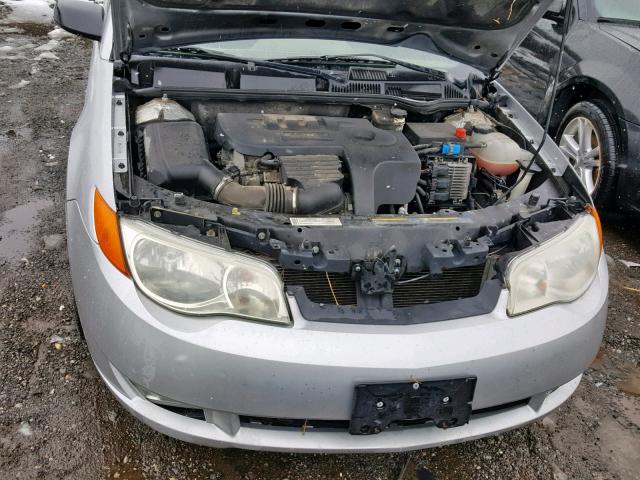 1G8AW15F67Z134663 - 2007 SATURN ION LEVEL 银色 照片 7