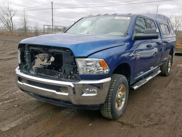 3D7TT2CT0BG560420 - 2011 DODGE RAM 2500 BLUE photo 2