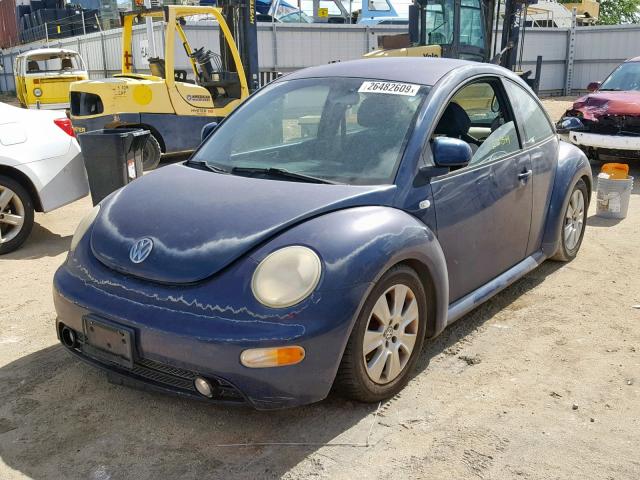 3VWCC21C5XM428367 - 1999 VOLKSWAGEN NEW BEETLE Mavi foto 2
