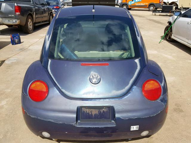 3VWCC21C5XM428367 - 1999 VOLKSWAGEN NEW BEETLE Mavi foto 6