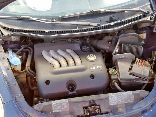 3VWCC21C5XM428367 - 1999 VOLKSWAGEN NEW BEETLE Mavi foto 7