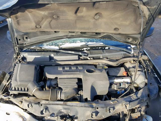 1G8AG52F45Z168848 - 2005 SATURN ION LEVEL BLACK photo 7