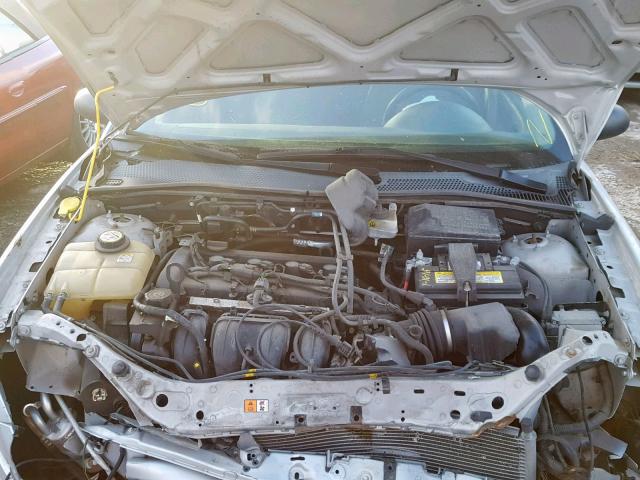 1FAFP34N06W194019 - 2006 FORD FOCUS ZX4 SILVER photo 7