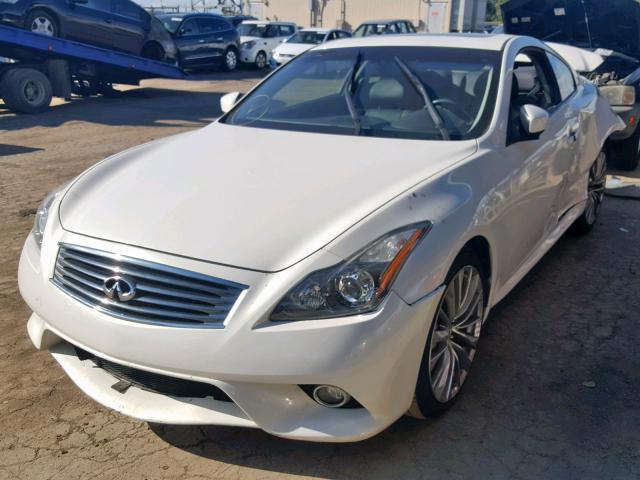 JN1CV6EK4DM921523 - 2013 INFINITI G37 JOURNE WHITE photo 2