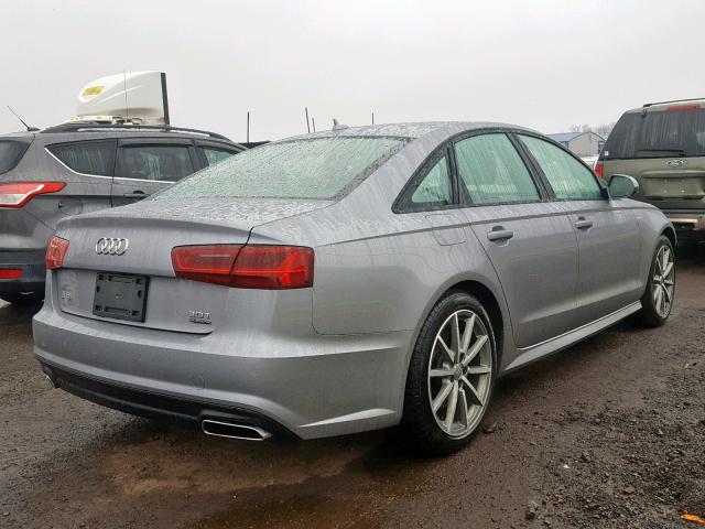 WAUG3BFC5JN000550 - 2018 AUDI A6 PREMIUM GRAY photo 4