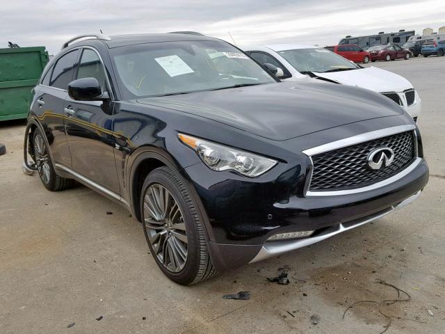 JN8CS1MU1HM141811 - 2017 INFINITI QX70 BLACK photo 1