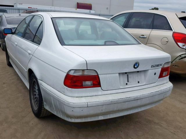 WBADT634X2CH90161 - 2002 BMW 530 I AUTO WHITE photo 3