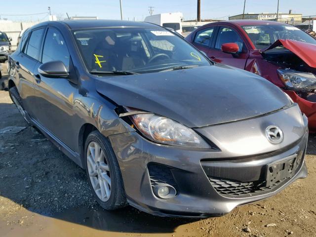 JM1BL1L91C1677296 - 2012 MAZDA 3 S BLACK photo 1