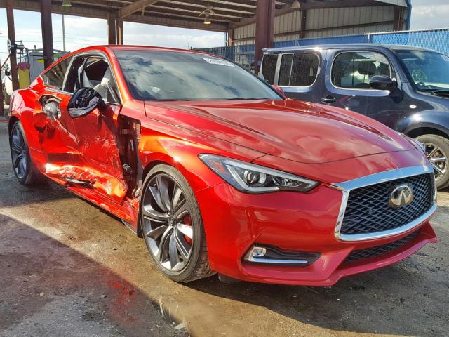 JN1FV7EK2JM530210 - 2018 INFINITI Q60 RED SP RED photo 1