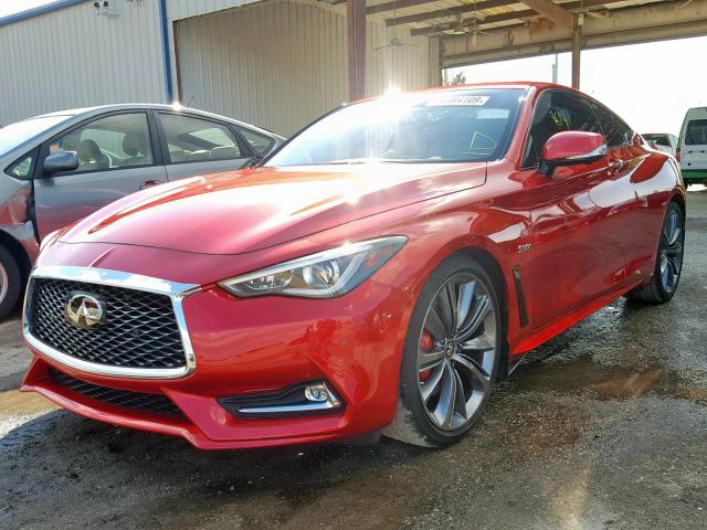 JN1FV7EK2JM530210 - 2018 INFINITI Q60 RED SP RED photo 2