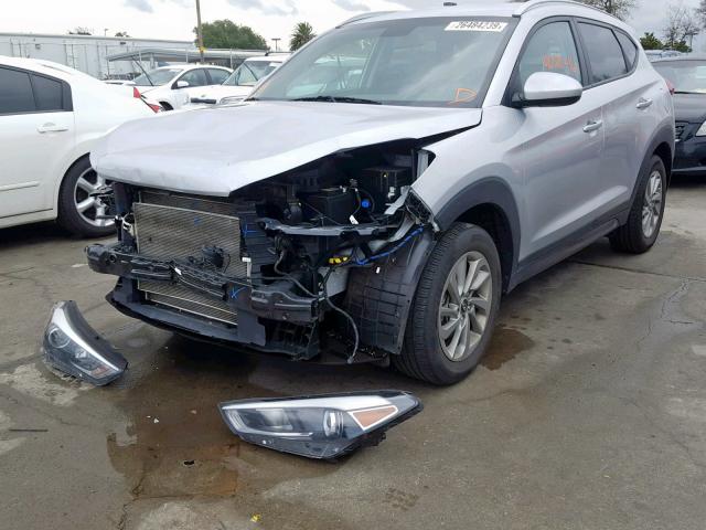 KM8J33A42GU091771 - 2016 HYUNDAI TUCSON LIM SILVER photo 2