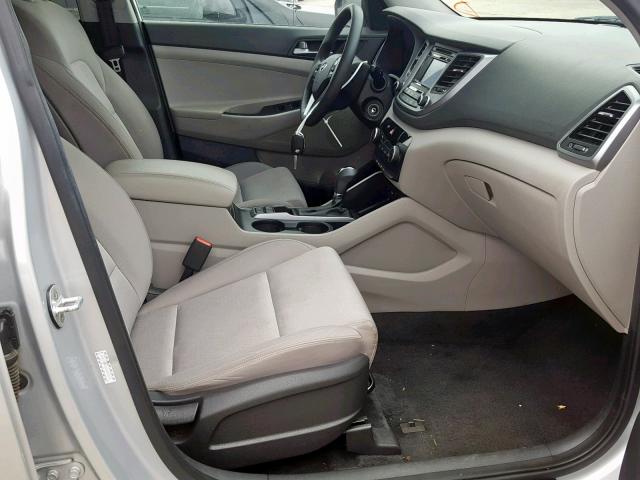 KM8J33A42GU091771 - 2016 HYUNDAI TUCSON LIM SILVER photo 5