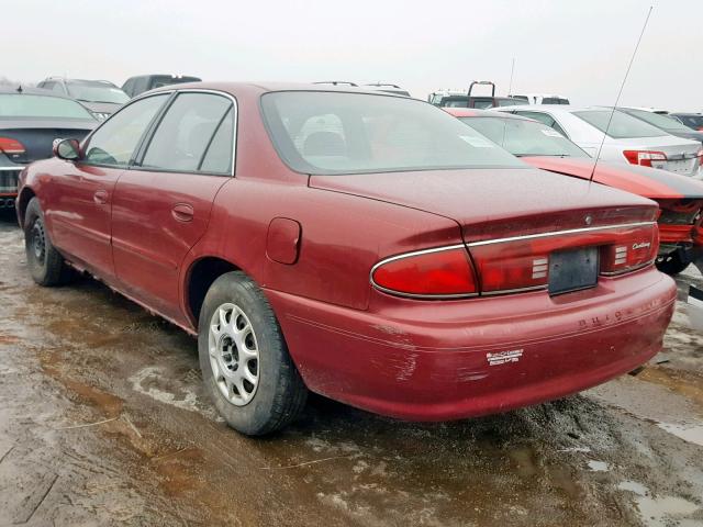 2G4WS52J151124146 - 2005 BUICK CENTURY CU MAROON photo 3