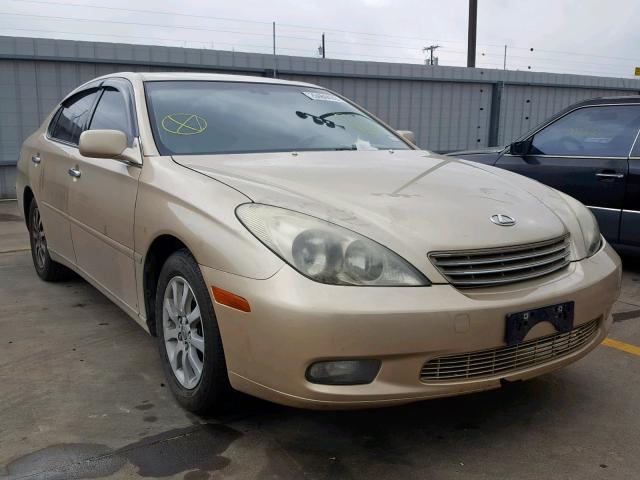 JTHBF30G620054328 - 2002 LEXUS ES 300 GOLD photo 1