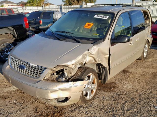 2FMZA52277BA19035 - 2007 FORD FREESTAR S BEIGE photo 2