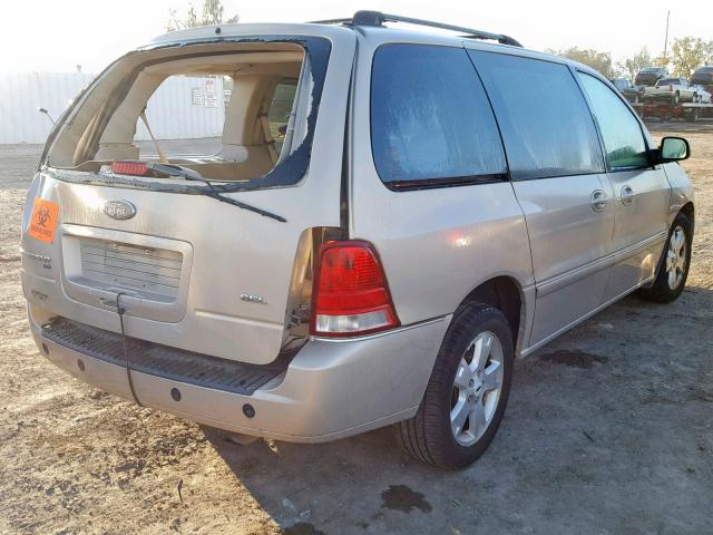 2FMZA52277BA19035 - 2007 FORD FREESTAR S BEIGE photo 4