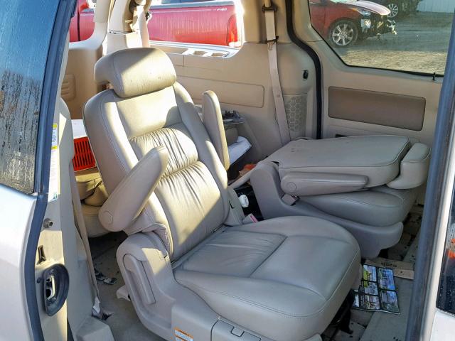 2FMZA52277BA19035 - 2007 FORD FREESTAR S BEIGE photo 6