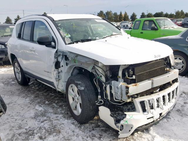 1J4NF1FB5BD201725 - 2011 JEEP COMPASS SP თეთრი ფოტო 1