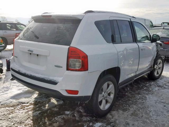 1J4NF1FB5BD201725 - 2011 JEEP COMPASS SP თეთრი ფოტო 4