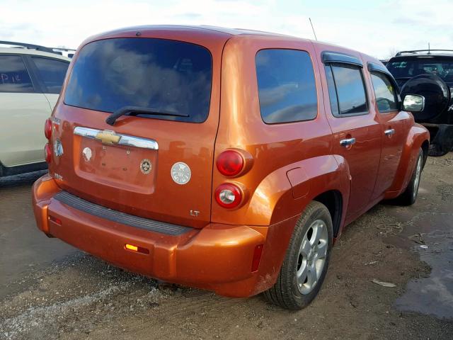 3GNDA23D67S540553 - 2007 CHEVROLET HHR LT ORANGE photo 4