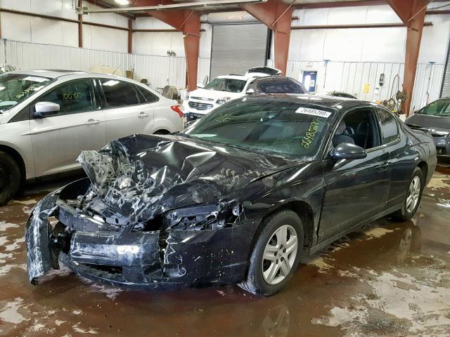 2G1WJ15K779303440 - 2007 CHEVROLET MONTE CARL BLACK photo 2