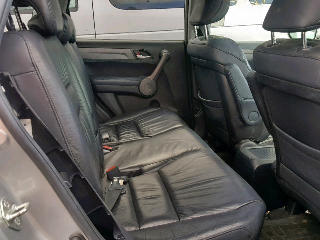 JHLRE48729C025062 - 2009 HONDA CR-V EXL SILVER photo 6