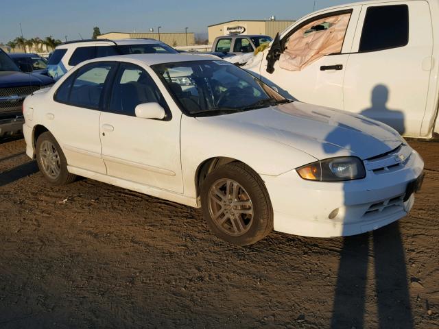 1G1JH54F437300766 - 2003 CHEVROLET CAVALIER L WHITE photo 1