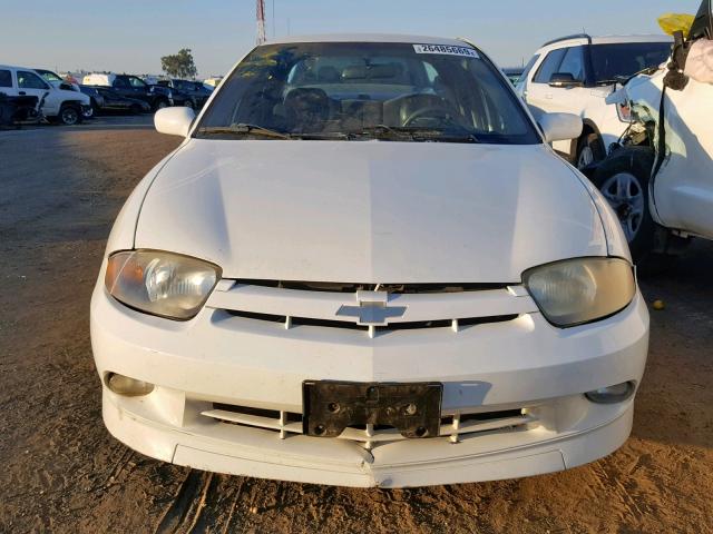 1G1JH54F437300766 - 2003 CHEVROLET CAVALIER L WHITE photo 10