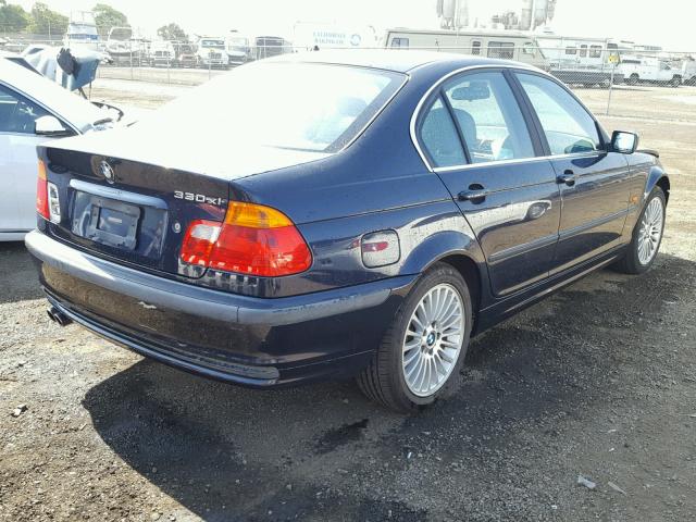 WBAAV53451JR78620 - 2001 BMW 330 I BLUE photo 4