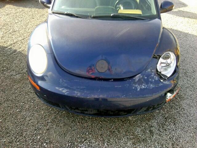 3VWRW31CX6M417967 - 2006 VOLKSWAGEN NEW BEETLE Mavi foto 7
