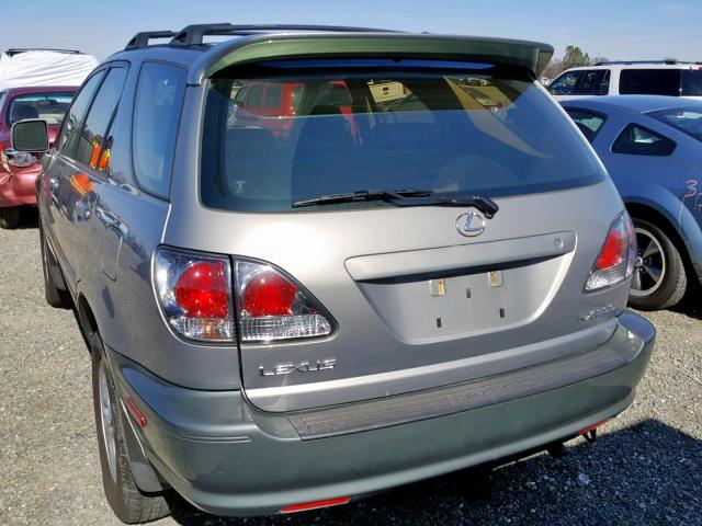 JTJHF10U630315736 - 2003 LEXUS RX 300 GRAY photo 3