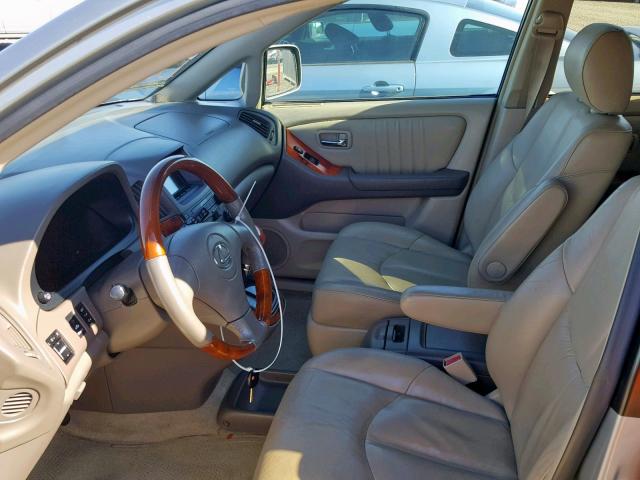 JTJHF10U630315736 - 2003 LEXUS RX 300 GRAY photo 5