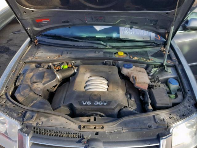 WVWWH63B61E236420 - 2001 VOLKSWAGEN PASSAT GLX 灰色 照片 7