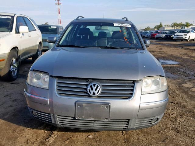 WVWWH63B61E236420 - 2001 VOLKSWAGEN PASSAT GLX 灰色 照片 9