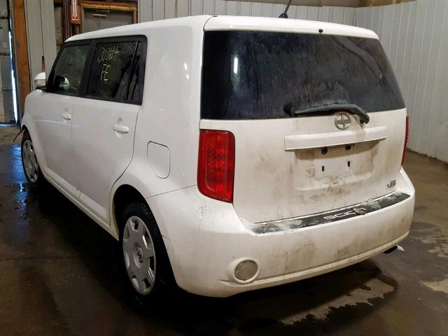 JTLZE4FE2A1102810 - 2010 TOYOTA SCION XB 白色 照片 3