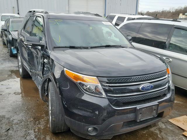 1FM5K7F81FGC59839 - 2015 FORD EXPLORER L BLACK photo 1