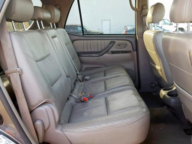 5TDBT48A56S271128 - 2006 TOYOTA SEQUOIA LI GRAY photo 6