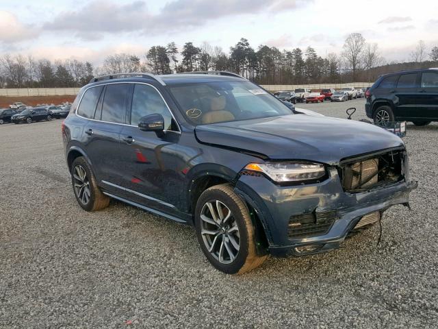 YV4A22PK1K1417185 - 2019 VOLVO XC90 T6 GRAY photo 1